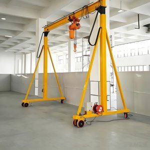 Grue <span class=keywords><strong>portique</strong></span> mobile réglable <span class=keywords><strong>et</strong></span> compacte, capacité de levage 0,5-50 tonnes, avec commande au sol <span class=keywords><strong>et</strong></span> à distance - Product Image 4