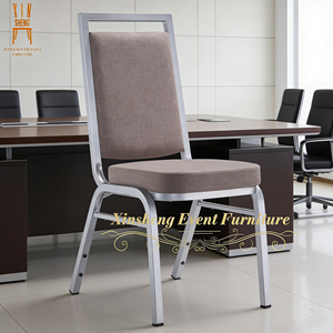 Chaise en métal de banquet de dos carré de vente chaude pour la <span class=keywords><strong>réception</strong></span> de restaurants d'événement de salles à manger d'hôtel de banquet - Product Image 2
