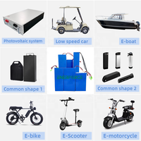 Batterie au lithium-ion rechargeable 3.7v 7.4v 12 volts 24v 8ah 10ah 14ah 16ah 18ah Batterie au lithium-ion rechargeable 18650