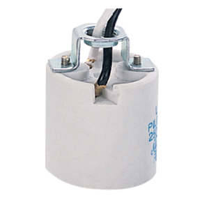 E27 Ceramica Porcellana <span class=keywords><strong>Portalampada</strong></span> 519 Supporto Della Lampada con <span class=keywords><strong>staffa</strong></span> con filo - Product Image 6