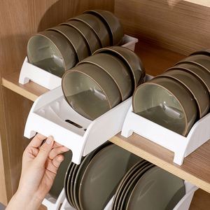 Kitchen <b>Racks</b> - Cabinet Dish Organizer with <b>Plate</b> Storage, Utensil Holder - Product Image 1