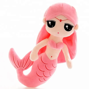 Belles poupées <span class=keywords><strong>sirène</strong></span> jouets en peluche jouets en peluche personnalisés fournisseur doux échantillon gratuit <span class=keywords><strong>de</strong></span> haute qualité bons cadeaux pour les enfants - Product Image 4