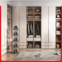 Armoire pratique en aluminium avec tiroir compact, sans formaldéhyde, devis 3D gratuit, tailles personnalisées, idéale pour petits espaces de location