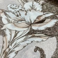 Tissu de canapé en velours tricoté chaîne super doux imprimé de fleurs personnalisées Textiles de maison imperméables pour meubles et rideaux
