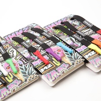 Lacet de chaussures Designer Logo imprimé personnalisé Conseils en silicone coloré Cordones Lacets Charms Avec Emballage