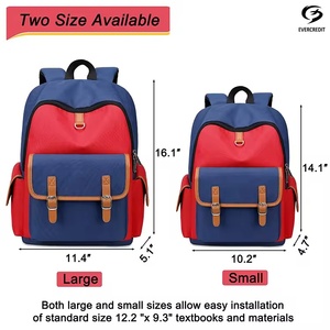 Sac de sport imperméable antivol personnalisé avec logo pour enfants, écoliers, filles, jeunes, étudiants, OEM, unisexe - Product Image 2