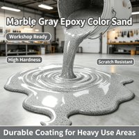 Revêtement époxy liquide écologique auto-nivelant, imperméable, antidérapant, haute dureté, pour la rénovation des sols en ciment