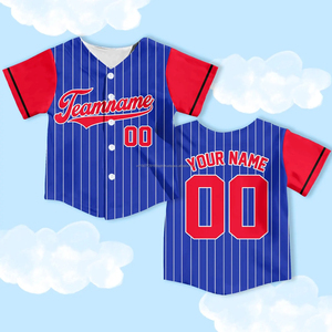 Camisetas de béisbol personalizadas para niños y adolescentes, regalo de cumpleaños, ropa de calle, pantalones cortos deportivos para entusiastas del béisbol - Product Image 1