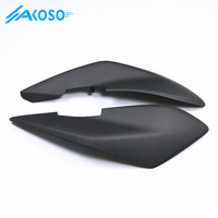 AKOSO 3K 3*3 accessoires de moto en Fiber de carbone siège arrière avec panneau latéral d'accoudoir pour Ducati Hypermotard 950 2019 +
