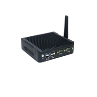 Mini PC de Escritorio Sin Ventilador, Computadora Industrial Intel Atom Z8350 de Cuatro Núcleos, 2 GB de RAM, 32 GB de Almacenamiento Flash, Modelo TOP-H81VL2, VGA/DVI/