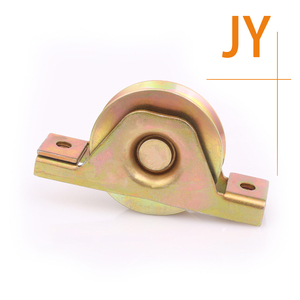 Bloc <span class=keywords><strong>de</strong></span> plomb universel robuste à roulement unique pour porte coulissante, clôture, Support inférieur <span class=keywords><strong>de</strong></span> porte, roue à roulettes, poulie à roulettes - Product Image 5