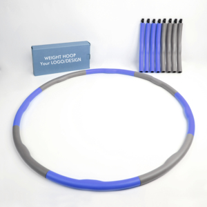 Hula Hoops ponderados <span class=keywords><strong>Fitness</strong></span> 1,2 kg <span class=keywords><strong>Fitness</strong></span> <span class=keywords><strong>Hulahoop</strong></span> para pérdida de peso Body Building Ejercicio Hula Hoops para adultos Licras De Mujer G - Product Image 3