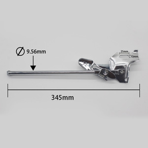 <b>Bicycle</b> Kickstand 345mm Steel Side <b>Frame</b> Mount Road Bike Support Stand - Product Image 1