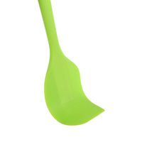 Grande spatule intégrée en silicone résistante à la température pour gâteau à la crème et ustensile de grattoir pour spatule de cuisson