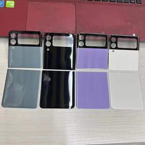 New Trở Lại Tempered Glass Màu Sắc Khác Nhau Đối Với Samsung Z Lật 5 Z Lật 6 Glass Tempered Điện Thoại Đối Với Samsung Gấp Mô Hình Bảo Vệ - Product Image 3