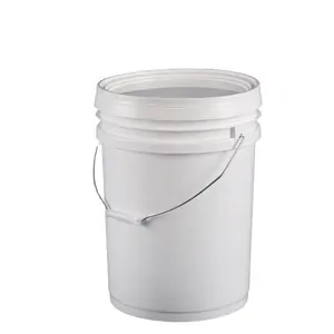 Zhejiang Origin Factory Direct 5 Gallon Plastic Bucket with Handle and Lid for Drums Pails & Barrels