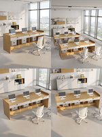Bureau en bois convertible en forme de L moderne pour directeur d'entreprise - usage commercial