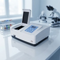 Spectrophotomètre UV-VIS à faisceau unique BRT-1200UV avec réglage automatique de la longueur d'onde, laboratoire, 200-1000 nm