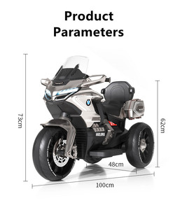 Vente en gros, voiture jouet de luxe pour enfants, trois roues, alimenté par batterie, voiture électrique pour enfants, <span class=keywords><strong>moto</strong></span> électrique - Product Image 6