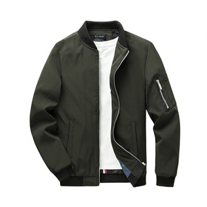 <span class=keywords><strong>Manteau</strong></span> <span class=keywords><strong>Homme</strong></span> Grande Taille Style Européen et Américain, Coupe Slim, Fermeture Éclair, Fin, en Polyester, <span class=keywords><strong>Court</strong></span>, Tendance, Décontracté et Résistant à l'Usure - Product Image 4