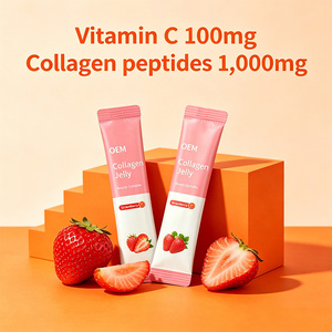 Bâtonnets de Collagène Beauté 1000mg Collagène Hydrolysé 100mg Vitamine C Sans Gluten, Pour la Structure Cutanée et le Soutien Articulaire, 10 Bâtonnets - Product Image 3