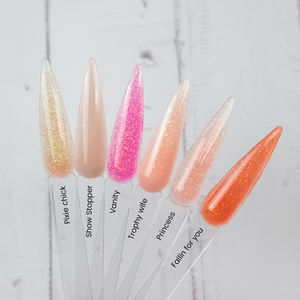 Fábrica al por mayor Nude Pink Clear Natural Acrylic Powder Hot Colors para sistema de inmersión en polvo - Product Image 1