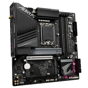 Carte mère GIGABYTE Z790M <span class=keywords><strong>AORUS</strong></span> ELITE AX DDR5 256G Dual-Channel WIFI6E <span class=keywords><strong>LGA</strong></span> <span class=keywords><strong>1700</strong></span> PCIe5.0 Micro-ATX compatible avec les processeurs 12e/13e/14e génération - Product Image 3