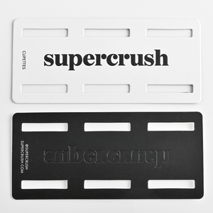 Carte d'étiquettes de pinces à cheveux en relief de luxe personnalisée étiquette suspendue en relief épais durable pour pinces à cheveux - Product Image 5