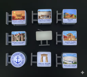 Hot Creative <span class=keywords><strong>Led</strong></span> Vuông từ tủ lạnh Sticker ít Hộp ánh sáng ban đêm biển quảng cáo Quà tặng khuyến mãi không thấm nước biểu tượng tùy chỉnh - Product Image 3