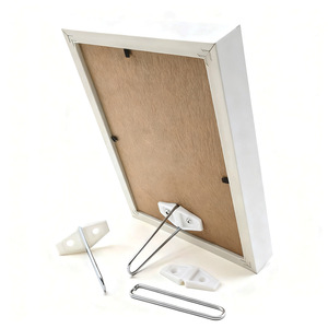 Diamond Shaped <b>Bracket</b> Photo Frame Stand Support Aluminum Alloy Corner Brace 2 Mm Thickness Standard Hardware Accessories - Product Image 1