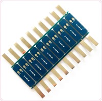 Placa de Protección de Batería de Litio BMS Solar de Alta Calidad, 3.2V 3.7V 1S 10A, con Níquel para Lámpara LED de Calle, Superventas