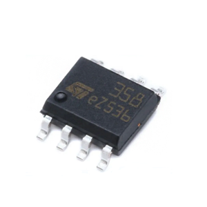 LM358DT วงจรรวมเครื่องขยายเสียงเชิงเส้นแอมป์ Op แอมป์บัฟเฟอร์ IC OpAmp GP 2วงจร8SOIC - Product Image 1