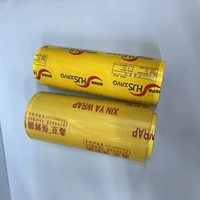 Film alimentaire violet en plastique PVC, film étirable pour fruits et légumes