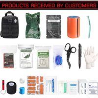 Petite pochette Molle Ifak multifonctionnelle pour l'extérieur Trousse tactique de survie médicale et de premiers soins pour les traumatismes