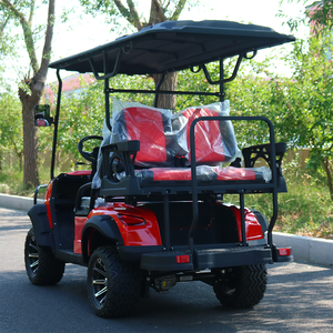 TONGCAI <span class=keywords><strong>Chariot</strong></span> de <span class=keywords><strong>golf</strong></span> électrique antidérapant à 4 places avec frein à main et port de charge, <span class=keywords><strong>chariot</strong></span> de transport de loisirs pour club de <span class=keywords><strong>golf</strong></span> - Product Image 3