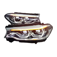 Pour BMW Série 5 G38, phares de voiture adaptés aux systèmes d'éclairage LED haut de gamme 18-20, phares 525/530