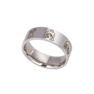 Anillos de Acero Inoxidable de Anime de Moda: <span class=keywords><strong>Chainsaw</strong></span> <span class=keywords><strong>Man</strong></span> (Denji, Pochita, <span class=keywords><strong>Makima</strong></span>, Hayakawa Aki) - Joyería <span class=keywords><strong>Cosplay</strong></span>, Regalos para Fans, Venta al por Mayor - Product Image 4