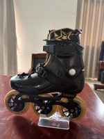 Patins à roulettes en ligne professionnels pour adultes, 3 roues de 110 mm, pour slalom, performance extérieure, vente en gros