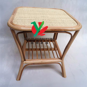 Natural Color <strong>Nesting</strong> Round Rattan Bamboo Coffee <strong>Table</strong> - Product Image 6