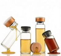 Flacon en verre de 30 ml pour adjuvant vaccinal avec bouchon en caoutchouc pour le transport de résine protéique A.