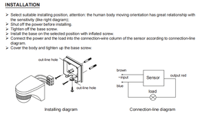Capteur de mouvement LED PDLUX PD-PIR116A/B 220V Détecteur infrarouge <span class=keywords><strong>PIR</strong></span> automatique Capteur de mouvement temporisé Swith - Product Image 4