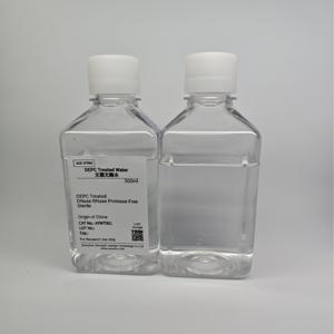 ACE VITRO 500ml Eau sans nuclease AYWT001 Milieu <span class=keywords><strong>de</strong></span> culture cellulaire stérile sans DNase/RNase/enzymes, traité DEPC, OEM, prêt à l'emploi - Product Image 3
