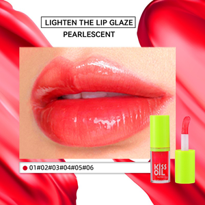 Venta al por mayor de alta calidad, brillo de labios vegano, cuidado profesional, maquillaje líquido transparente, cepillo grande, Etiqueta Privada, aceite de beso de fruta, resistente al agua - Product Image 5