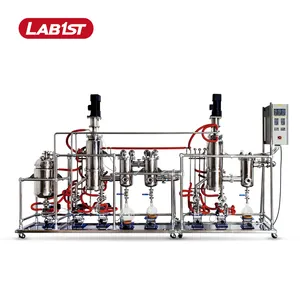 Máquina de destilación Molecular de película limpia de camino corto para destilación de aceite vegetal