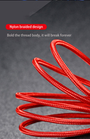 Cable de Carga Rápida 4 en 1 Trenzado de Nailon al por Mayor, Cable de Carga Rápida Dual USB C o Dual IOS para iPhone y Samsung
