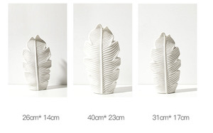 Jarrón de Cerámica Creativo de Estilo Nórdico, Diseño de Flores y Hojas para Decoración del Hogar, Jarrón de Porcelana Modelo para Venta al por Mayor - Product Image 6