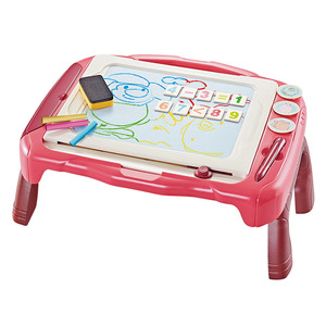Children's Magnetic Drawing Board 680A Erasable <b>Plastic</b> Art <b>Table</b> For Kids 2 To 6 Years Old Doodling And Coloring Toy - Product Image 1