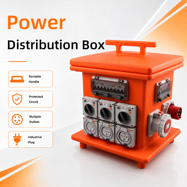 CHENF 32A 63A Input Professional Customized Power Breaker Panel Independent Control Australian Standard 24ways Distribution Box