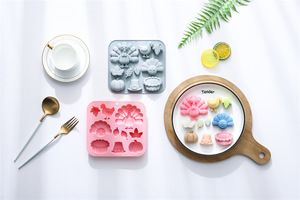 Moldes de Silicona Antiadherentes para Pastel de Pavo de Acción de Gracias, Reutilizables, de Grado Alimenticio, Lindos Moldes Magnéticos de Silicona para Chocolate, Dulces y Hielo - Product Image 6