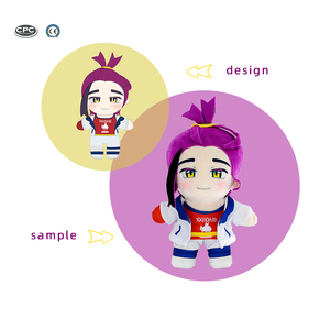 Muñeco <span class=keywords><strong>de</strong></span> Peluche Personalizado, Lindo y Kawaii, Personaje <span class=keywords><strong>de</strong></span> Videojuego, Pequeño, Suave, Relleno <span class=keywords><strong>de</strong></span> Algodón, Juguete <span class=keywords><strong>de</strong></span> Regalo con Tamaños y Colores Personalizables - Product Image 2
